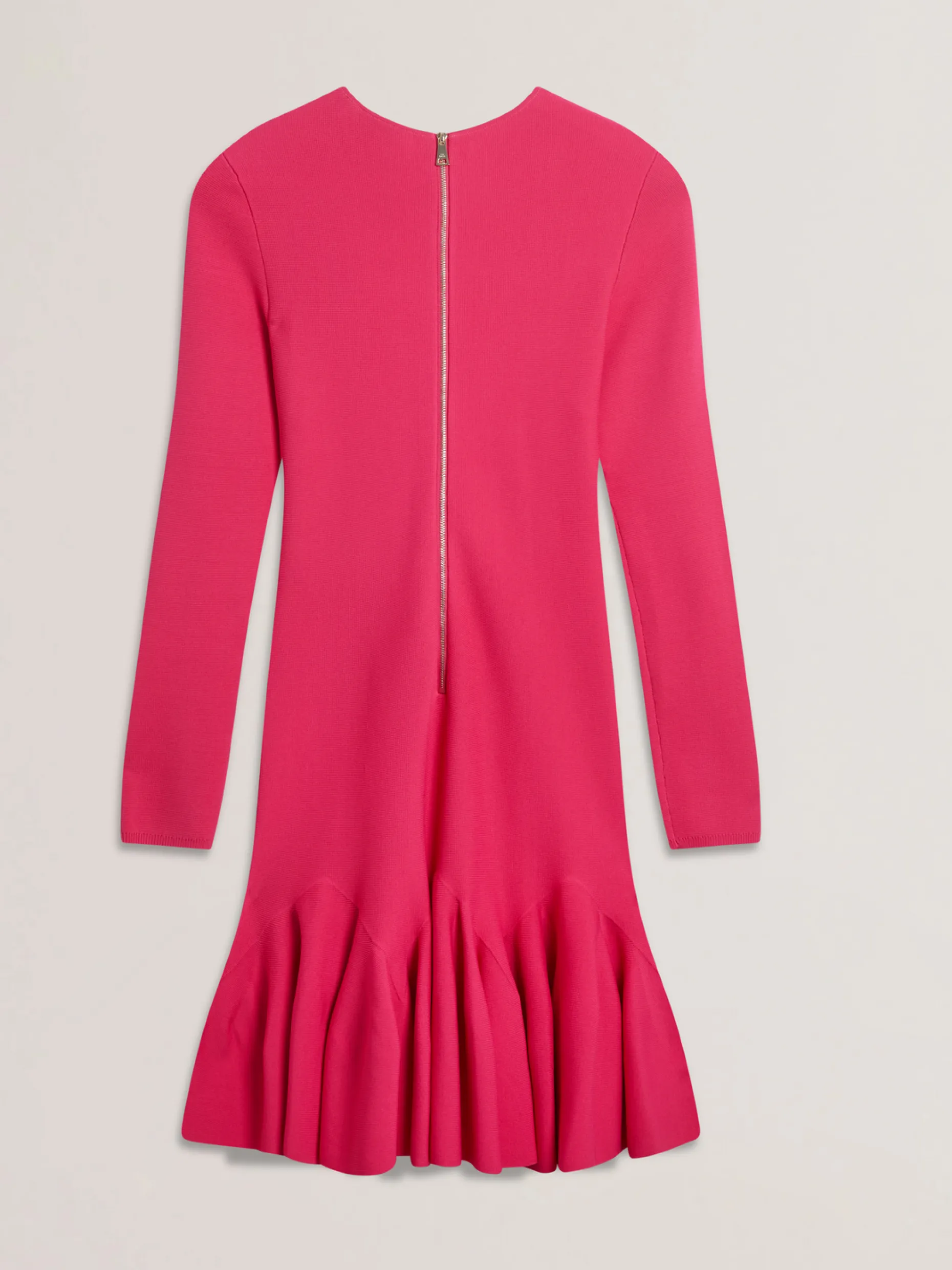 loisss_flounce_hem_long_s_4-1.webp Loisss Flounce Hem Long Sleeve Knitted Mini Dress