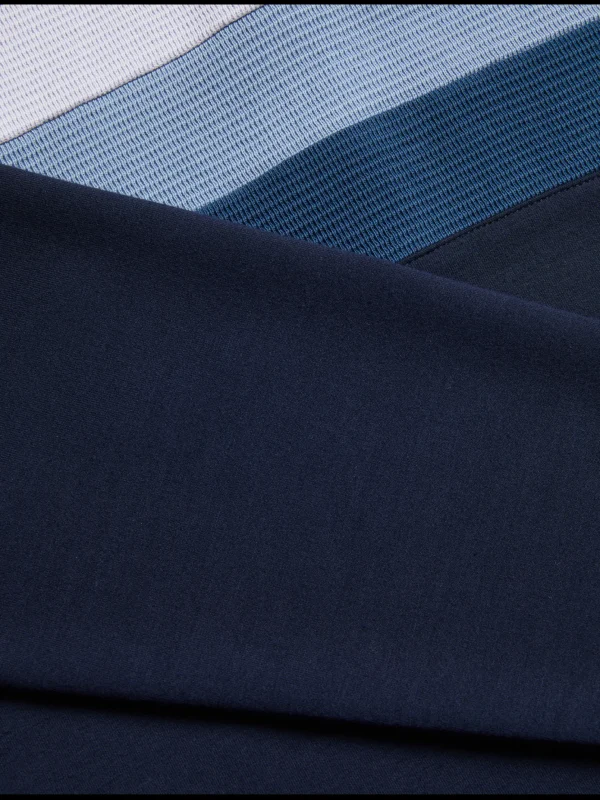 Longman Ombre Stripe Half-Zip Sweatshirt