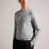 Loung Long Sleeve T Stitch Crew Neck Sweater