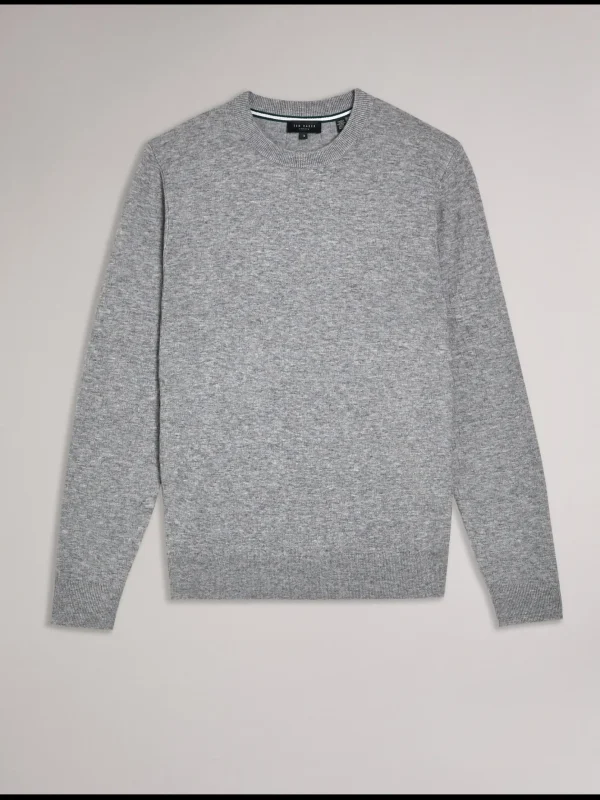 Loung Long Sleeve T Stitch Crew Neck Sweater