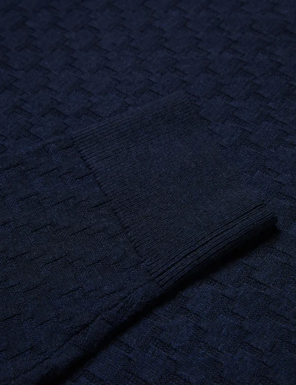 Loung Textured T Knit Crew Neck Jumper