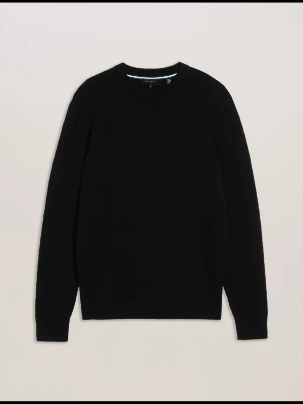 Loung Textured T Knit Crew Neck Jumper