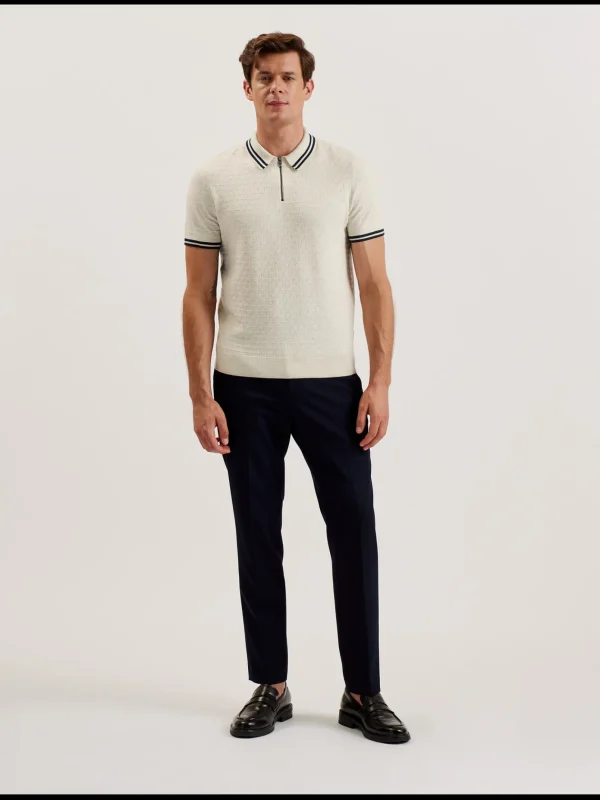 Mahani Short Sleeve Zip Polo