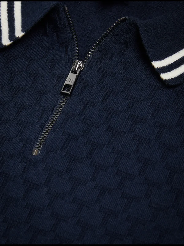 Mahani Short Sleeve Zip Polo