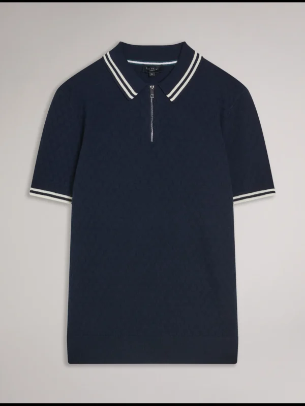 Mahani Short Sleeve Zip Polo