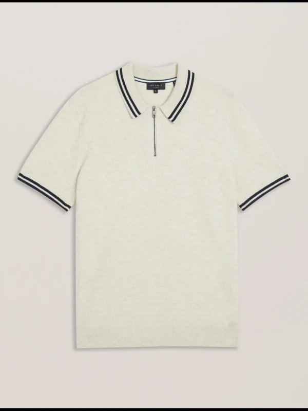 Mahani Short Sleeve Zip Polo