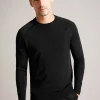 Maywo Saddle Shoulder Crew Neck Jumper