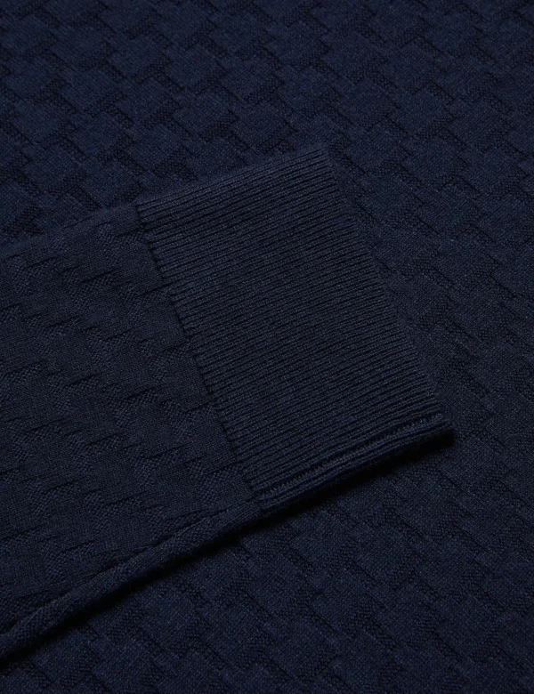 Morar T Knit Long Sleeve Polo Top