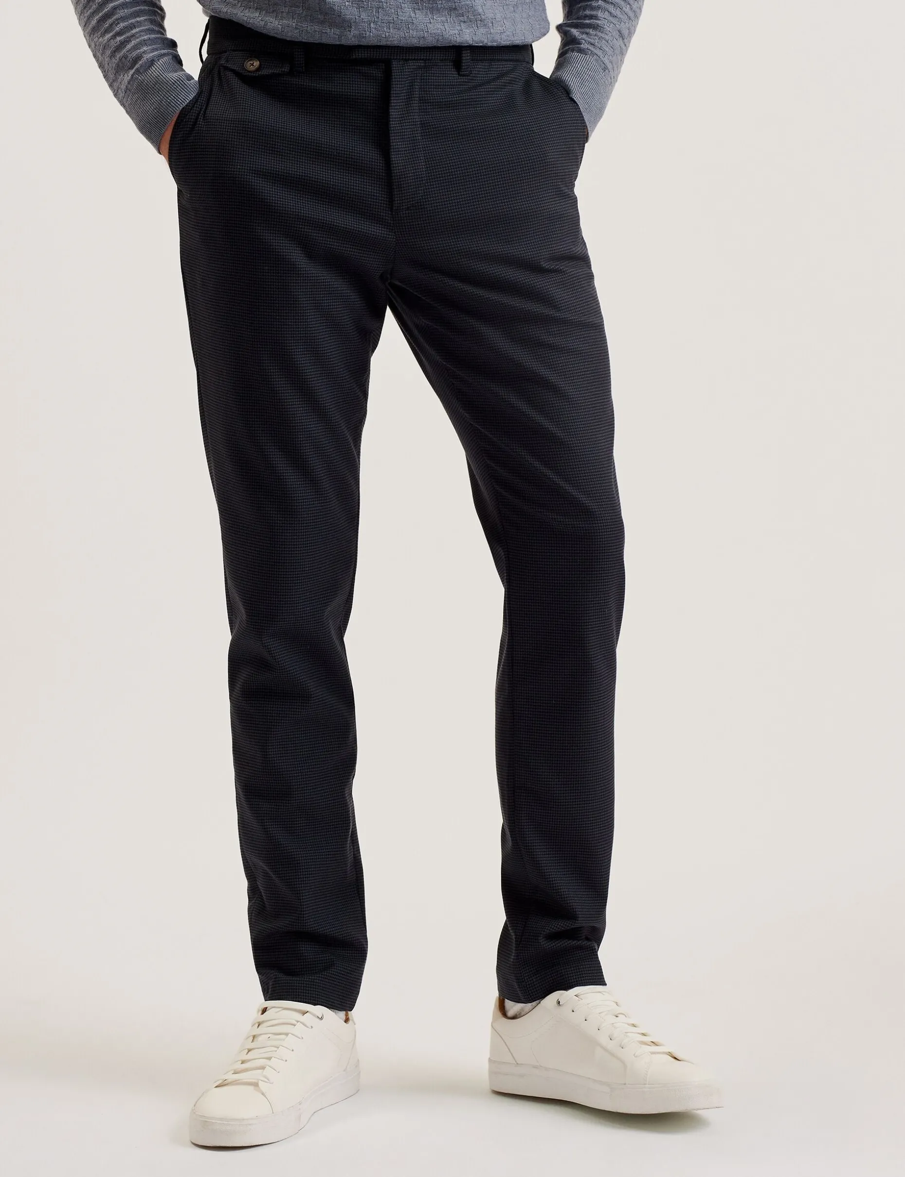 nounds_puppytooth_pattern_1-1.webp Nounds Puppytooth Pattern Slim Fit Trousers