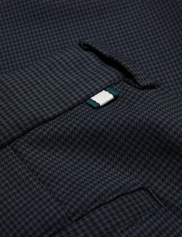 Nounds Puppytooth Pattern Slim Fit Trousers