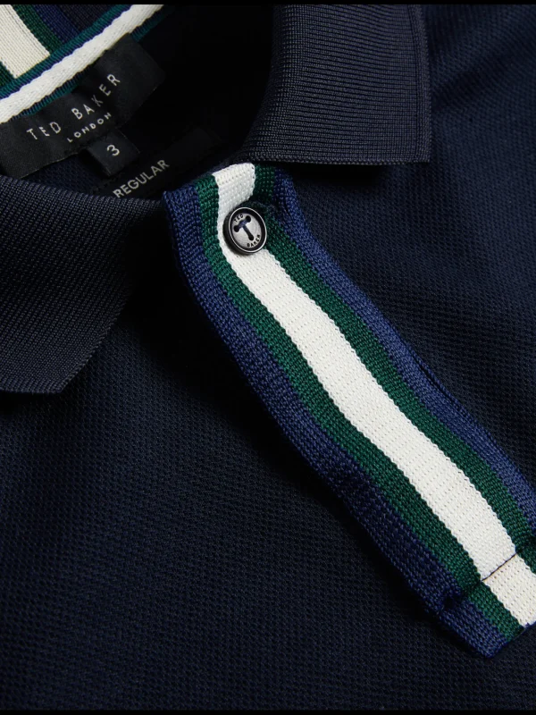 Pacto Branded Long Sleeve Polo Shirt