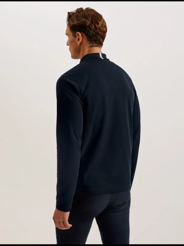 Pacto Branded Long Sleeve Polo Shirt