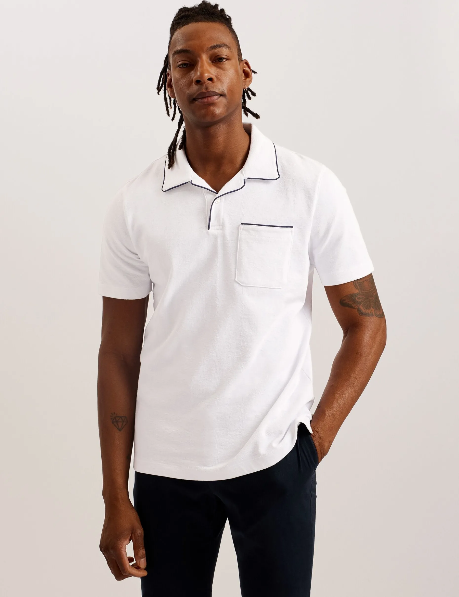 paisel_short_sleeve_regul_0.webp Paisel Short Sleeve Regular Open Collar Polo