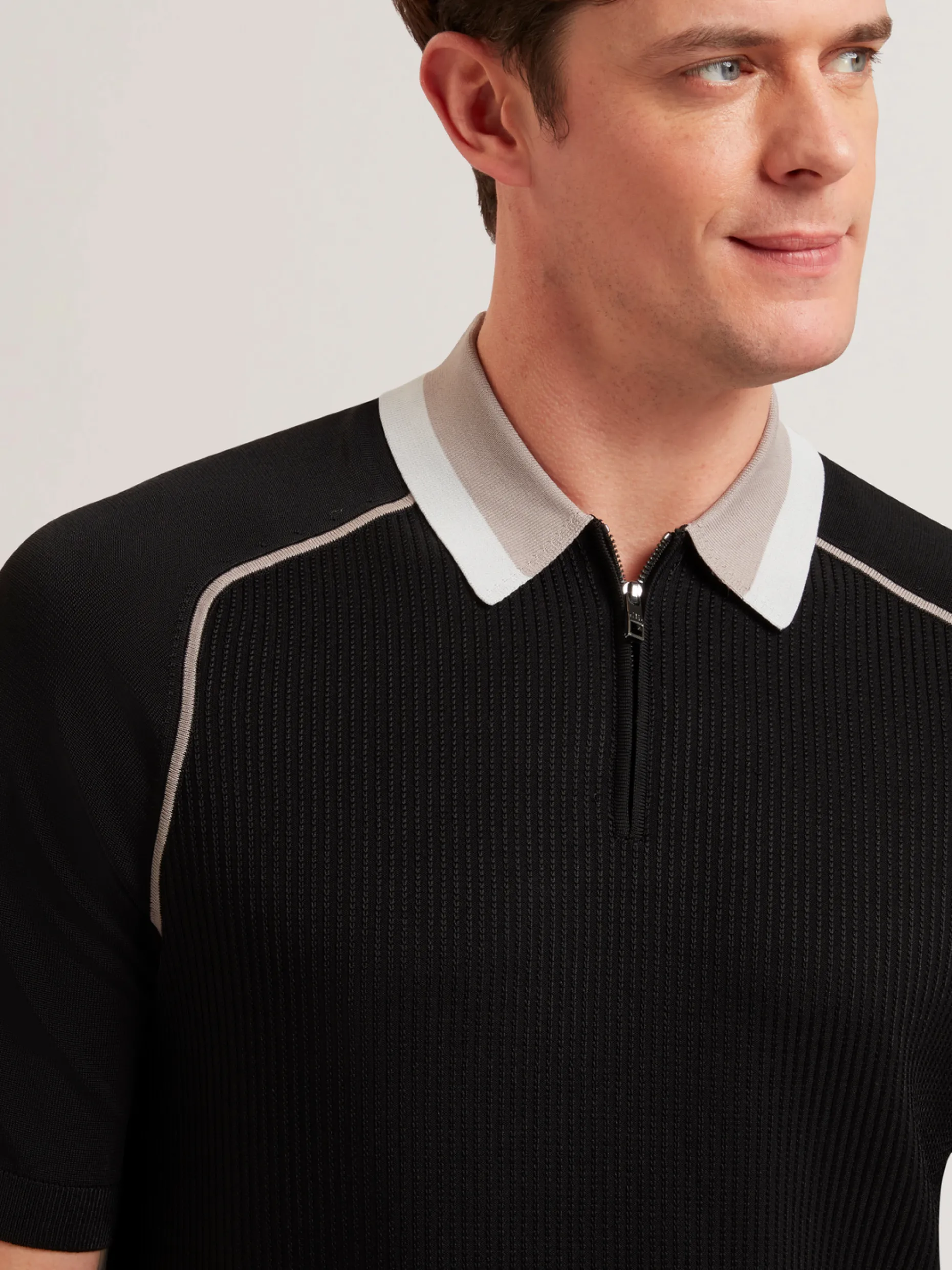 paxto_textured_zip_polo_w_2.webp Paxto Textured Zip Polo With Striped Collar