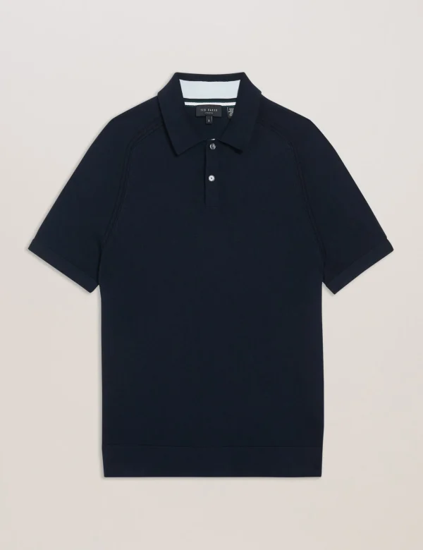 Peltz Short Sleeve Regular Silk Blend Polo