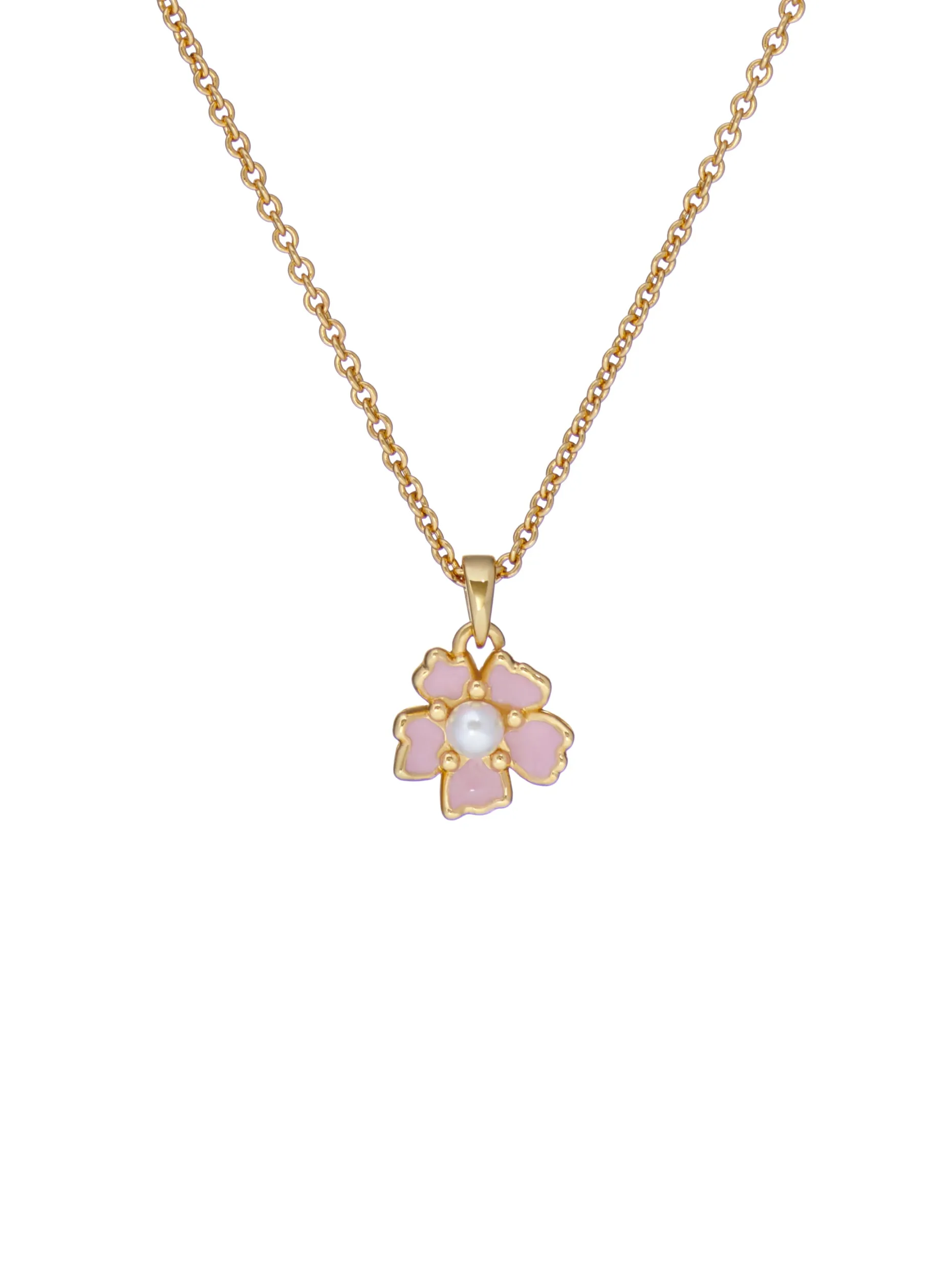 petiies__painted_flower_p_2.webp Petiies Painted Flower Pendant Necklace