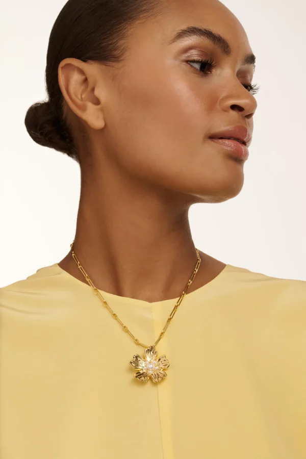 Pettaa Flower Statement Necklace