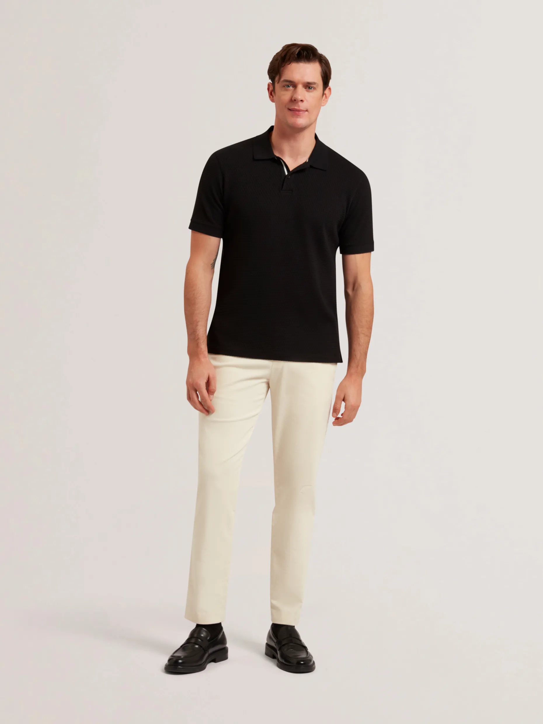 redman_short_sleeve_regul_0-1.webp Redman Short Sleeve Regular Textured Polo