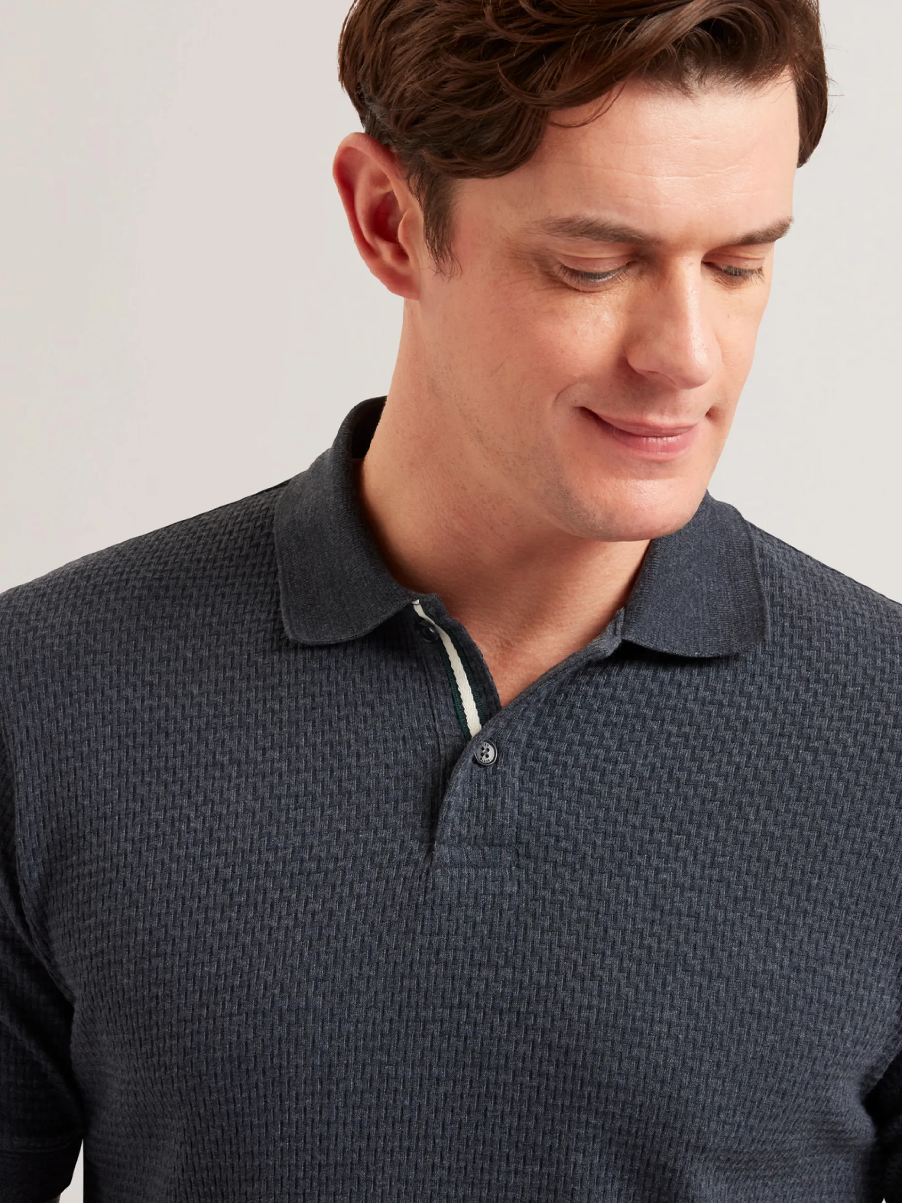 redman_short_sleeve_regul_2-2.webp Redman Short Sleeve Regular Textured Polo