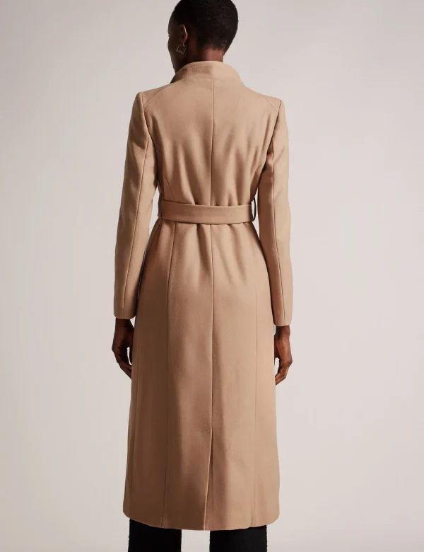Rosell Long Length Wool Wrap Coat
