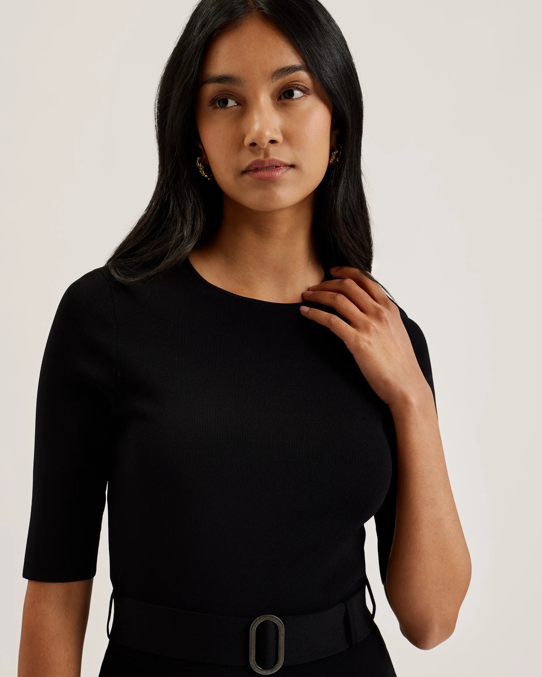 samalee_flippy_hem_knitte_1-1.webp Samalee Flippy Hem Knitted Midi Dress With Belt