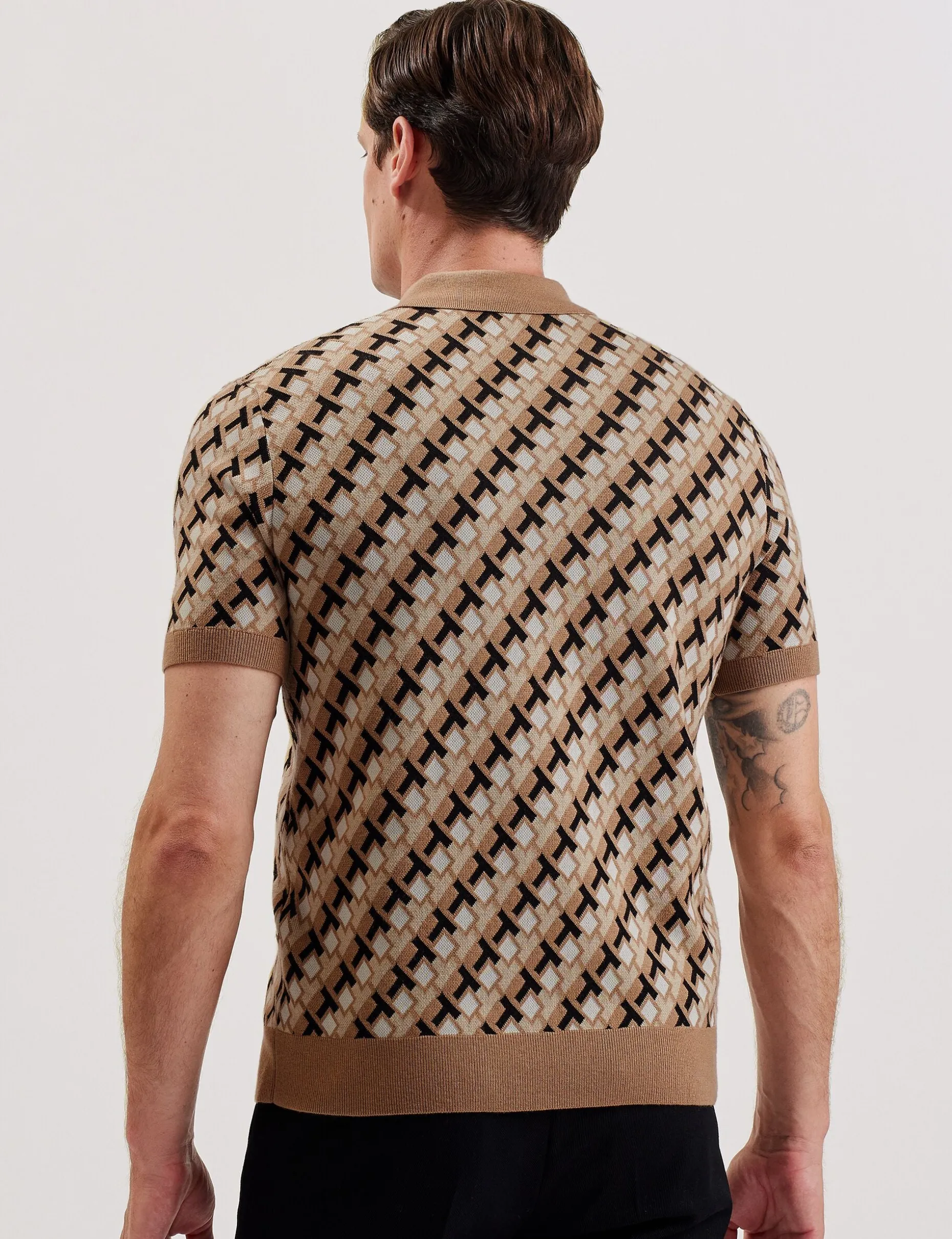 seferry_interlocking_t_ja_4.webp Seferry Interlocking T Jacquard Knitted Polo Shirt