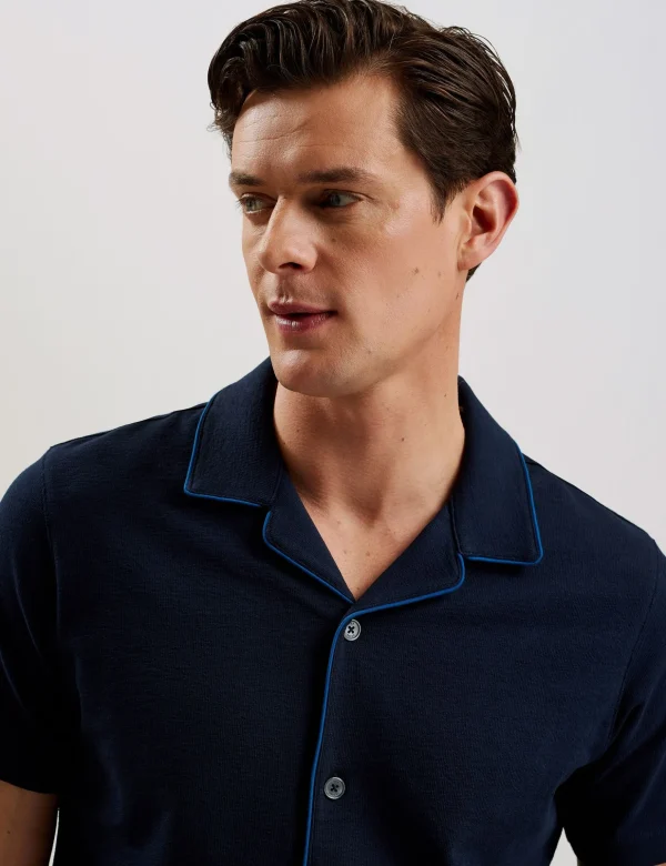 Selar Short Sleeve Regular Button Through Shirt