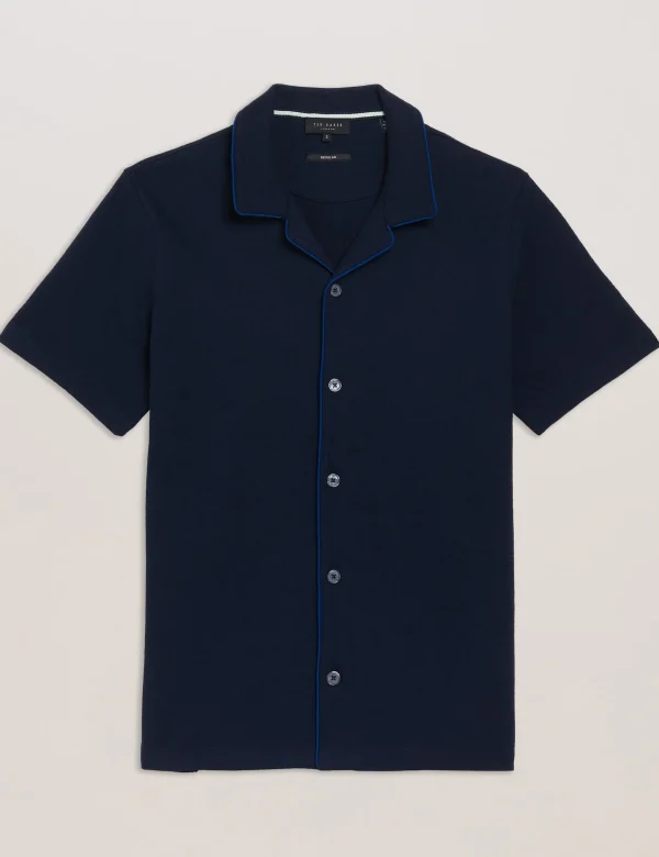 Selar Short Sleeve Regular Button Through Shirt