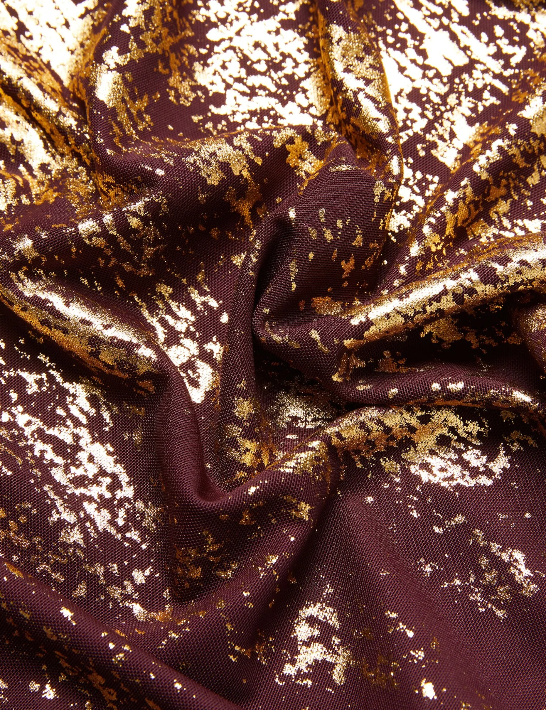 sofiy_foil_print_high_nec_5.webp Sofiy Foil Print High Neck Mesh Top