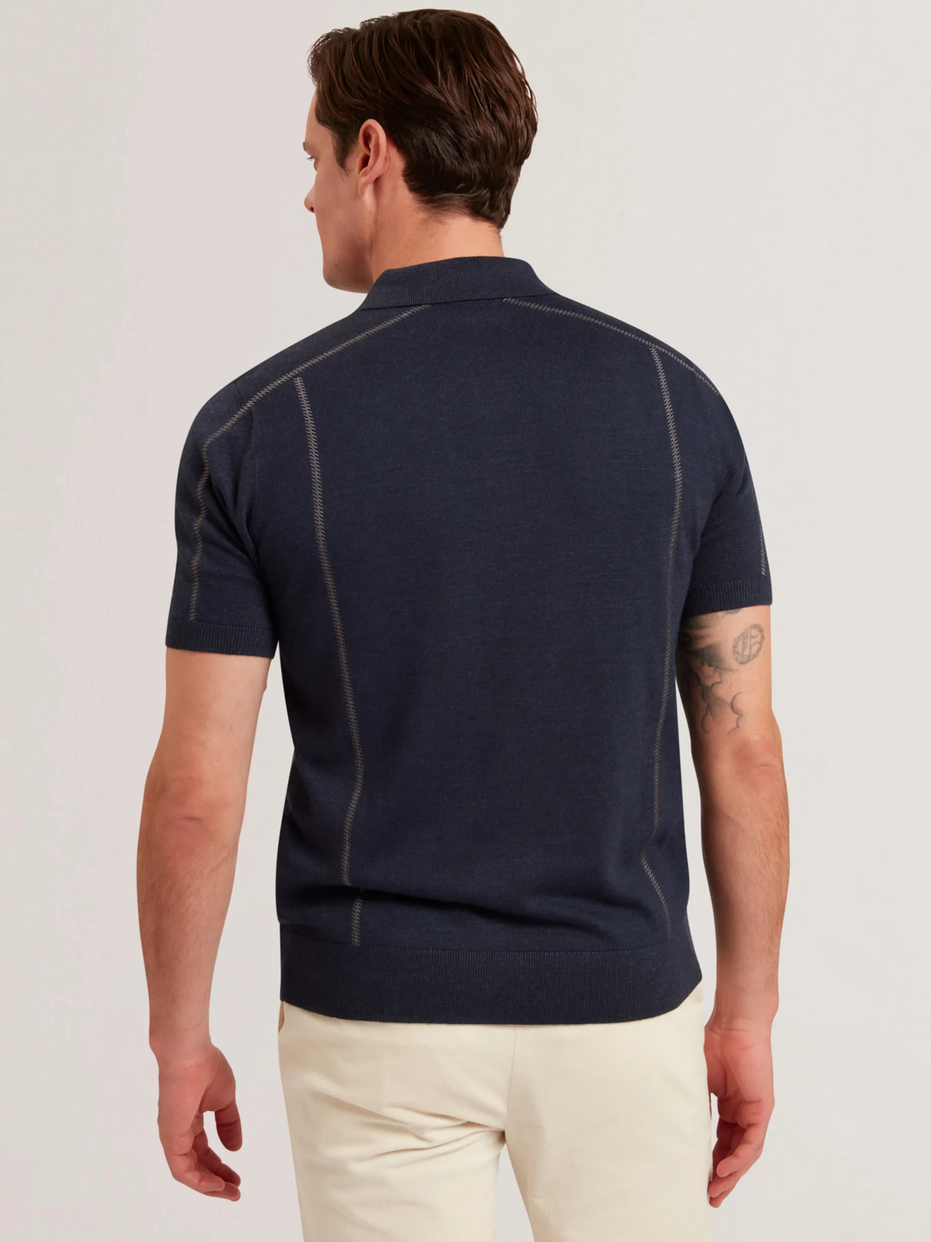 telle_short_sleeve_regula_3.webp Telle Short Sleeve Regular Embroidered Button Polo