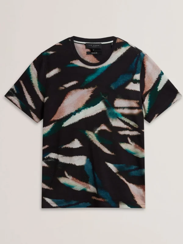 Wilsdor Short Sleeve Printed T-Shirt